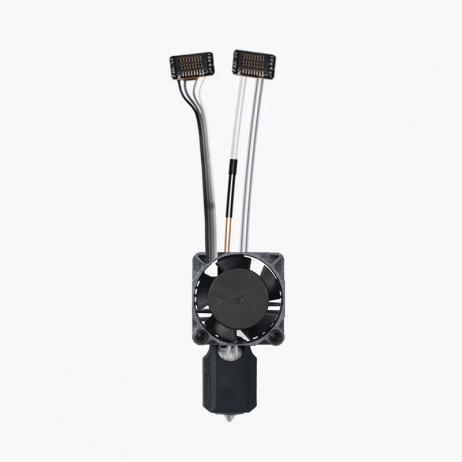 P1P - Complete hotend assembly with hardened steel nozzle 0.4mm